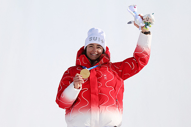 Gremaudová obhájila zlato ve slopestylu, opožděně tím oslavila 26. narozeniny