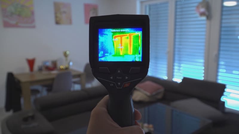 Kde je v bytě během veder nejhůř? Termokamera ukázala velké rozdíly